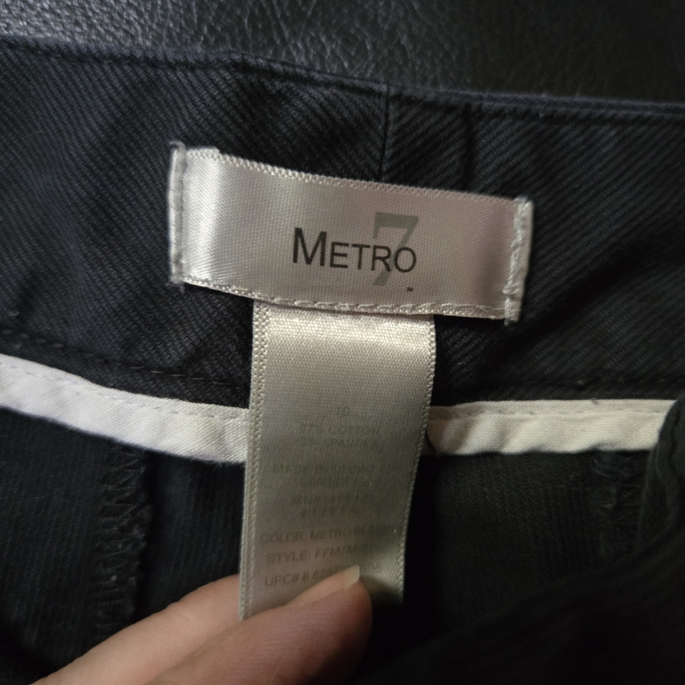 Metro7 black dress shorts sz10 - Picture 4 of 6